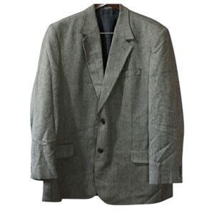 Croft & Barrow Gray Blazer Sport Coat Classic Design 44R